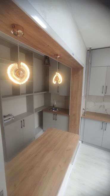бишкек участо: 1 комната, 26 м², 107 серия, 3 этаж, Дизайнерский ремонт