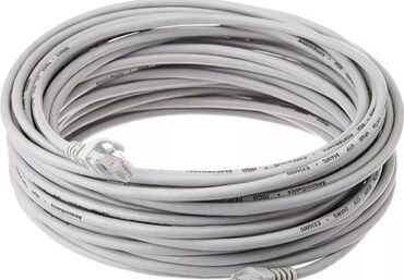 kabel şunur: Cat5, Cat5e, Cat6 UTP/FTP Lan kabellerin satışı. Pərakəndə satış: 1