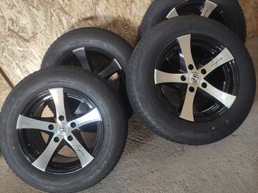Диски: Литые Диски R 15 Honda, Комплект, Б/у
