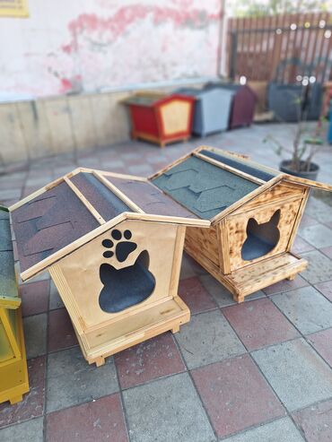 Yuvalar: Məhsul: Ev heyvanları üçün taxta evlər Təsvir: - Müxtəlif ölçü və — 23