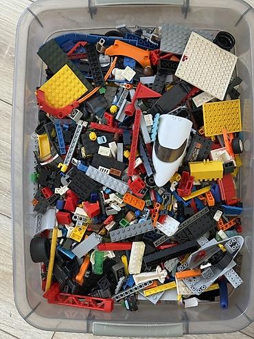 секс игр: Смешанный лот деталей LEGO в контейнере. - Тип: россыпь деталей для — 1