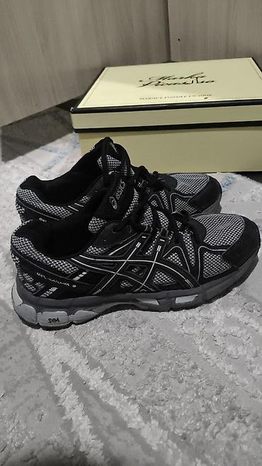 Кроссовки и спортивная обувь: Мужские кроссовки, 41, Asics, Б/у, цвет - Серый — 2