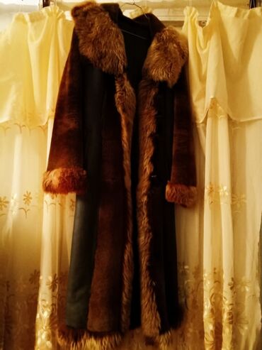 женские классические пальто: Шуба, цвет - Коричневый