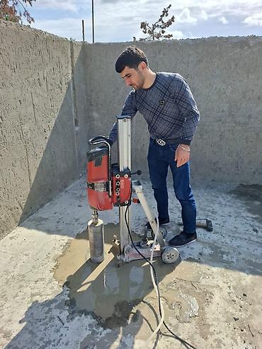 bakida usta isleri: Beton kəsmə beton deşmə xidməti Beton kesen Beton kesimi beton deşen — 5