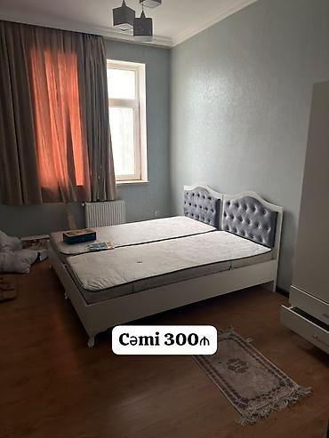İki ədəd çarpayı satılır cəmi 300₼. matrasları var.Ünvan Yasamal