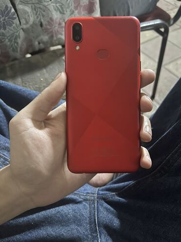 Samsung: Samsung Galaxy A10s, 64 GB, rəng - Qırmızı, İki sim kartlı