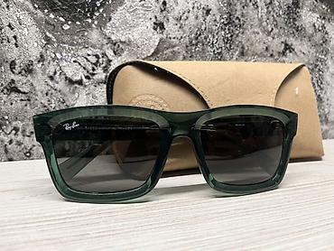 очки со встроенной камерой: Солнцезащитные очки очки, Ray-Ban, Унисекс, Прямоугольные, Оригинал, Новый — 1