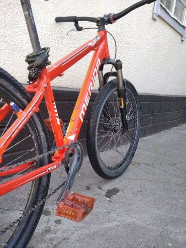 детский велосипед 14: Продаю велосипед кастом велик типа хардтейл рама - merida вилка -