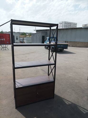 Офисные стеллажи: Офисный стеллаж, Новый, Железо — 4