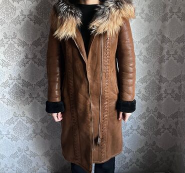 дождевик для мопеда: Шуба, Норка, По колено, С капюшоном, 2XL (EU 44), 3XL (EU 46), 4XL (EU 48)