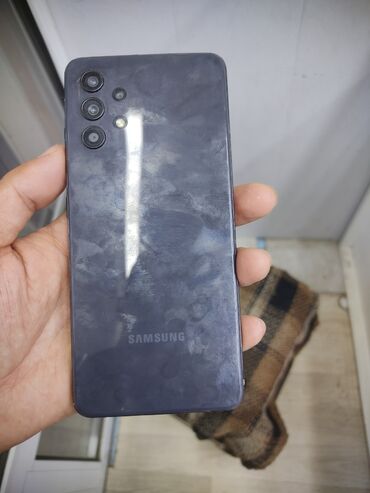 Samsung: Samsung Galaxy A32, Б/у, 128 ГБ, цвет - Серый, 2 SIM