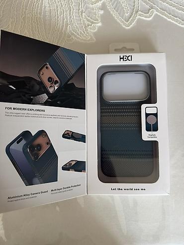 Kabrolar: HDCI Kevlar telefon qabı – MagSafe uyumlu, 6.3" IP 17 Pro üçün - — 2