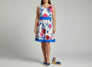 krótkie kolarki pod sukienkę: Women`s dress, size XL