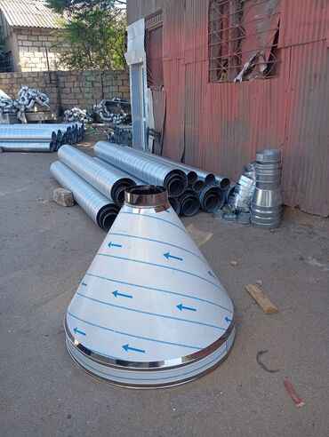 Havalandırma sistemləri: Havalandırma sistemləri üçün komplektlər Təqdim olunur: - Spiral — 14