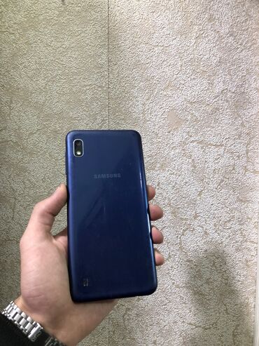 samsung s32: Samsung A10, 32 GB, rəng - Göy, Düyməli
