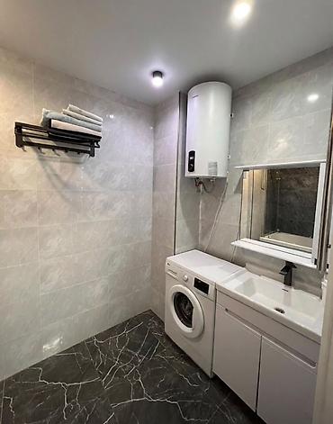 50 000: 3 комнаты, 88 м², Джал-15 12 этаж, Евроремонт — 9