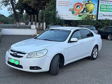 kia disk teker: Chevrolet Epica: 2 l | 2007 il 227000 km Sedan — 2