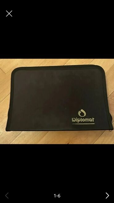 genc qizlar ucun mekteb cantalari: Diplomat qara çanta satılır.Təzədir.Qələm və əlavə yeri var.Real
