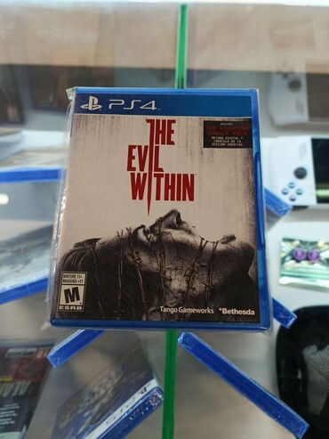 диски на плейстейшен 4: Видеоигра The Evil Within для игровой консоли PlayStation 4. Игра