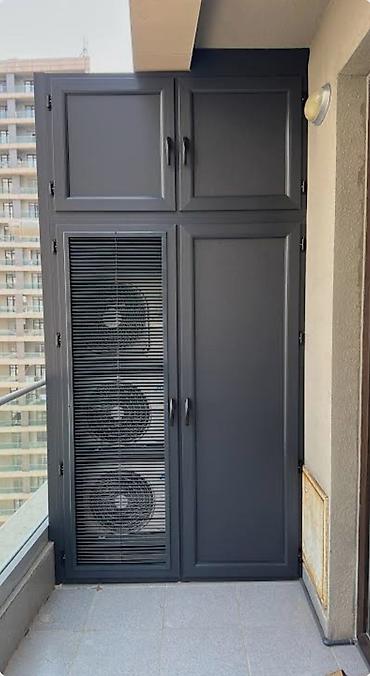 пластиковые трубы: Sifarişlə plastik şkaflar, rəflərdə də tikirik. Balkon, blok, açıq — 10