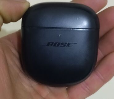 qulaqliq temiri: Yeni Simsiz (Bluetooth) Qulaqcıqlar, Bose, rəng - Qara
