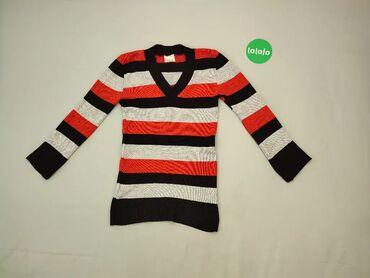 bluzka w paski czerwone: Damska Bluza, XS (EU 34), stan - Dobry