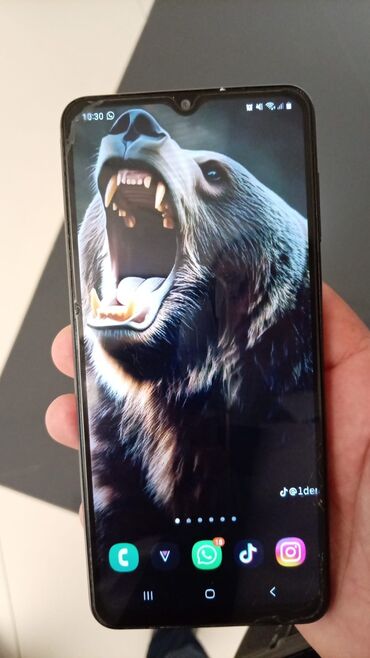 Samsung Galaxy A12, 32 ГБ, цвет - Черный, Отпечаток пальца