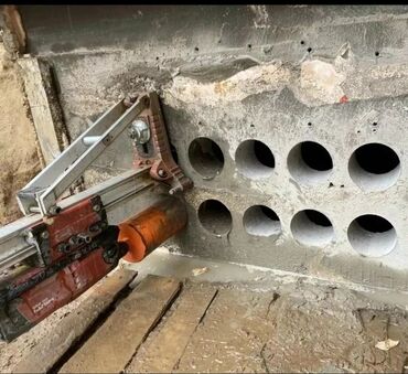 Beton işləri: Beton kesen beton deşen beton kesimi beton deşimi karot işləri — 5