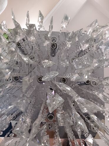 çilçıraq qiymətləri: Çılçıraq, 10 və daha çox lampa, Şüşə