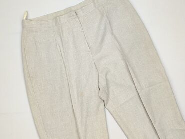 legginsy damskie plus size: Material trousers for women, size 3XL (EU 46)