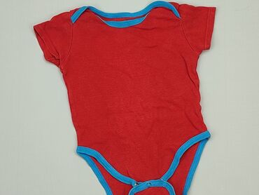 czerwone body dziecięce: Body, 9-12 months, 
condition - Satisfying