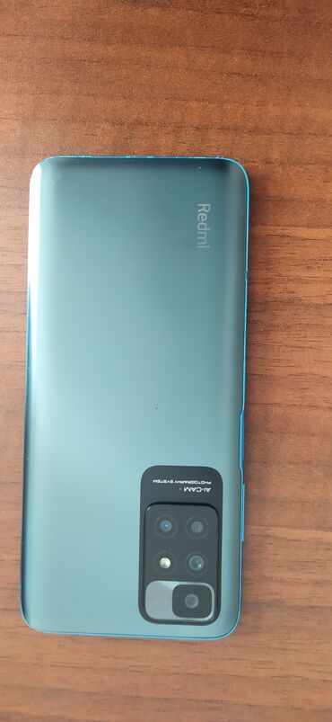 Qazanlar: Redmi 10 (2022), 128 GB, rəng - Boz, Barmaq izi