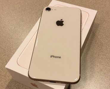 Apple iPhone: IPhone 8, 256 GB, Rose Gold, Barmaq izi, Sənədlərlə