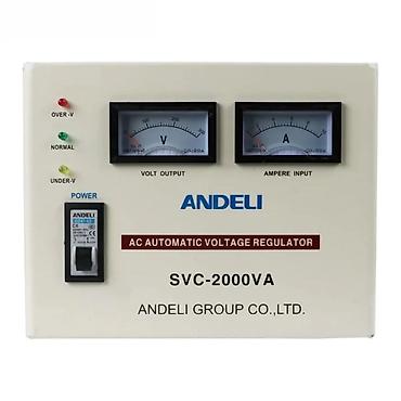 data kabel lan: №: 5819 Məhsulun adı: Gərginlik stabilizatoru Andeli SVC-2000VA — 1