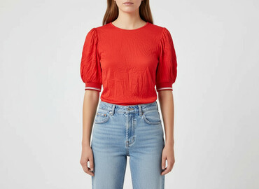 sweter z bufkami zara: Zara, Women's blouse, size S