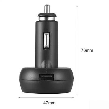 multimedija golf 6: VOLTMETAR TERMOMETAR USB PUNJAC 24V 12V | Voltmetar termometar USB — 2
