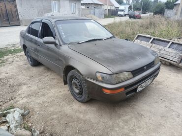 капот голф 3: Toyota Corolla: 1992 г., 1.3 л, Автомат, Бензин, Седан