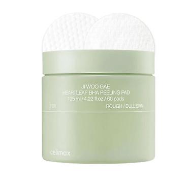 Пилинг-пэды Celimax Ji Woo Gae Heartleaf BHA Peeling Pad - Формат: 60