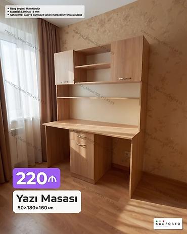 Düz masa, Stulsuz, Polkalı, Siyirməli, Sadə laminat