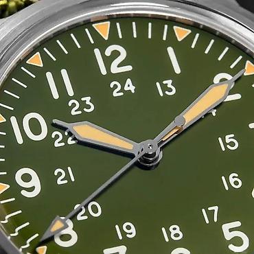 Ručni satovi: ADDIESDIVE AD2088 - 36mm - Zelena Potpuno nov muški sat ADDIESDIVE — 4