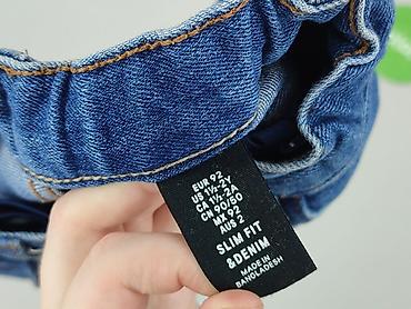 sukienka boho hm: Spodnie jeansowe, H&M, 1.5-2 lat, 92, stan - Bardzo dobry — 4