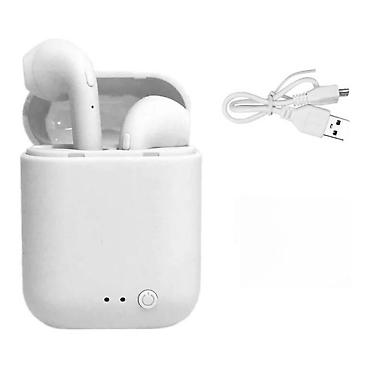 h1 80w: Bežična bluetooth slušalica i7 mini bele. bežična bluetooth slušalica — 1