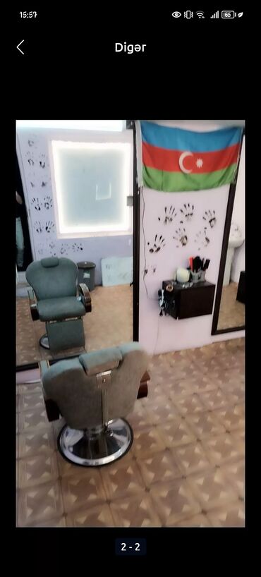 kreslo barber: Berber kreslosu satıram Awagi yeridə var elq