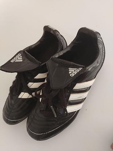 Kopačke: Adidas kopačke za fudbal – broj 38 klasičan model u crnoj boji sa — 5