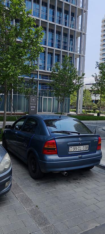 opel astra kompressor: Opel Astra G sedan, tünd mavi rəng - Kuzov: 4 qapılı sedan, arxa şüşə — 4