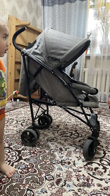 двухместные коляски: Балдар арабасы, түсү - Күмүш, Колдонулган