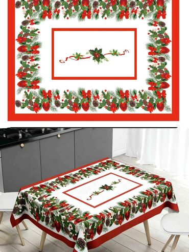 Kuhinjski tekstil: Stolnjak, Novo, bоја - Crvena — 5