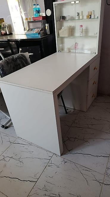 qatlama masası: Düz masa, Siyirməli, Polkalı, Sadə laminat — 1