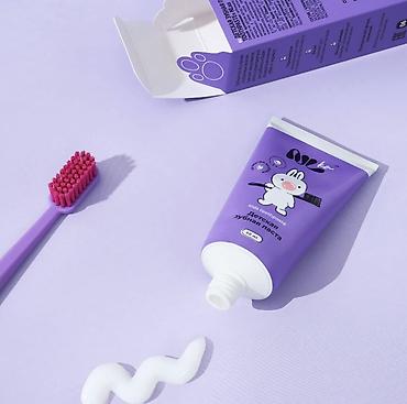 Uşaq diş məcunu – NLka, çiyələk dadlı, 50 ml - Yaş qrupu: 2+ - Dadı