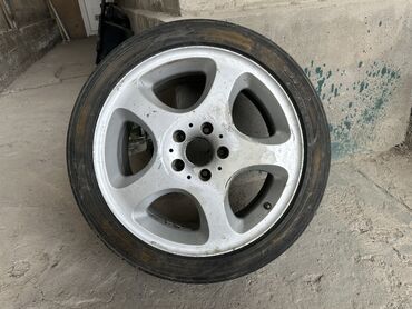 литые диски 14: Литые Диски R 17 Mercedes-Benz, 1 шт, отверстий - 5, Б/у